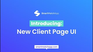 Introducing New Client Page UI [upl. by Gemini]