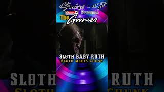 The Goonies  Chunk Meets Sloth  Baby Ruth 1985 TheGoonies Goonies Classic Reel Short [upl. by Barsky]