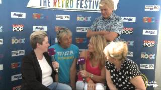 Formerly of Bucks Fizz Interview  Lets Rock The Moor 2015 [upl. by Sharona]