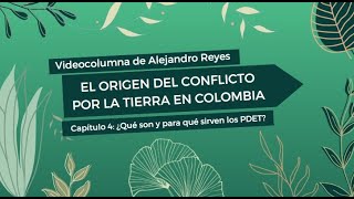 Explicación  Reforma agraria ¿cómo distribuir equitativamente la tierra Colombia 20 [upl. by Diandre317]