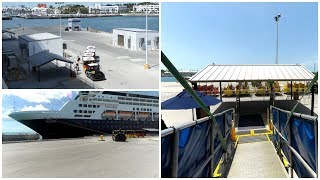 Key West Cruise Port at Fort Zachary Navy Outer Mole Pier amp Shuttle Ride 4K [upl. by Davy]