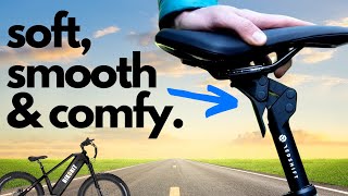 Suspension Seat Post on your Ebike  5 Things to Know [upl. by Nolat]