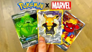 I Open MARVEL Pokémon Cards [upl. by Arehs]