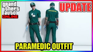 WORKING How To Get Paramedic Outfit In GTA 5 Online 162 PS4Xbox One [upl. by Yrneh]