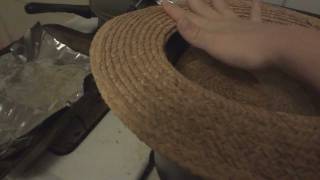 Tutorial Shaping your own Luffy hat [upl. by Sekofski]