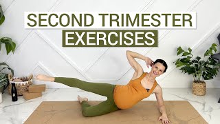 Best Pregnancy Exercises For Second Trimester Pilates Exercises For A Fit Pregnancy [upl. by Loree]