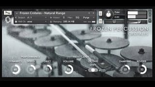 Frozen Crotales by Fracture Sounds  Kontakt instruments Demo  Test [upl. by Amleht]