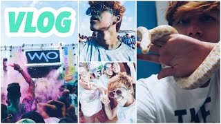 VLOG  MINHA VISÃO DO HAPPY HOLI  PEGANDI NA COBRA [upl. by Paquito]