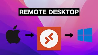 How to Remote Desktop from Mac to Windows  Configure Microsoft Remote Desktop on Mac  aducators [upl. by Elrak29]