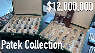 Insane Dubai Patek Philippe watch collection double sealed ampsealed Nautilus amp Aquanaut insights [upl. by Allred90]