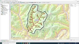 WMS Watershed delineation and Rational Method  CE 433 Class 27 23 Mar 2022 [upl. by Arinay737]