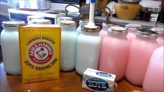 DIY Making your own laundry soap [upl. by Ysabel]