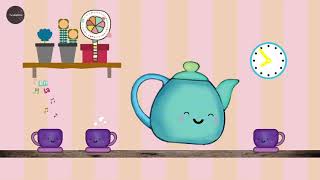 Chinese Nursery Rhymes I’m a Little Teapot  Cantonese 我是個茶壺  粵語兒歌 [upl. by Steven]