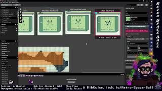 Making a spooky GB Fishing JRPG for GBJAM Part 58 [upl. by Nigen]