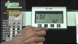 PSFW250 Body Analysis Scale Scalea [upl. by Baggett]