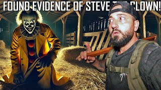 FOUND EVIDENCE OF STEVE THE CLOWN at HAUNTED FARM [upl. by Nibur1]