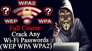 Crack any Wifi Passwords Keys WEP WPA WPA2  How to hack WiFi password [upl. by Bella938]