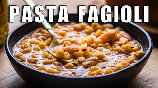 AUTHENTIC PASTA E FAGIOLI  Grandmas Recipe [upl. by Osicnarf674]