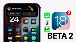 iOS 18 Beta 2 is OUT  What’s New [upl. by Symer]