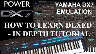 How To Learn Dexed Part 1  Unboxing and Comparing Yamaha DX7 Synthesizer Parameters [upl. by Clemen]