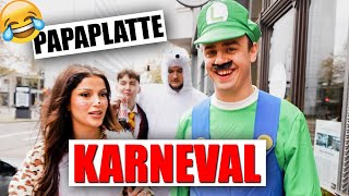 😂Karneval ESKALATION😱 papaplatte [upl. by Sremlahc]