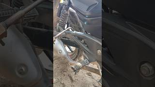 Pulsar bike footrest holder bend removebikemechanic automobile shortvideo pulsar ns200 ktm [upl. by Lemkul291]