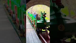 Experience the Thrills and Fun of the Dragon Roller Coaster at Lego Land [upl. by Yrevi]