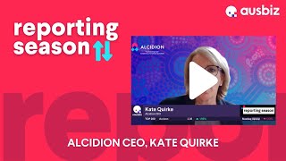 Alcidion ASX ALC CEO Kate Quirke with an eye on the earnings prize in FY25 [upl. by Abijah]