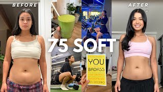 I did the 75 Soft Challenge  Workouts Food amp FINAL results [upl. by Forcier]