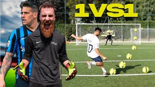 💀⚽️ HO SFIDATO GERMAN quotIL TANQUEquot DENIS E SUO FIGLIO IN UN 1 vs 1 DA ATTACCANTE Chi vincerà [upl. by Einra]