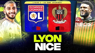 🔴 LYON  NICE  La Remontada des Gones continue   ol vs ogcn   LIGUE 1  LIVEDIRECT [upl. by Mccallum]