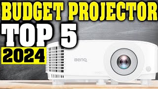 TOP 5 Best Budget Projector 2024 [upl. by Dich440]