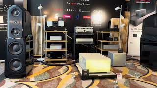 HongKong Audio Video Show Boulder amp egglestonworks loudspeakers demo [upl. by Alim]