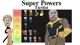 Super Powers Tierlist [upl. by Akinyt]