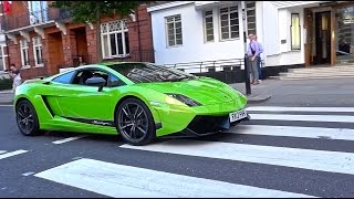 Lamborghini Gallardo Superleggera  Revs amp Accelerations in London [upl. by Ilera]