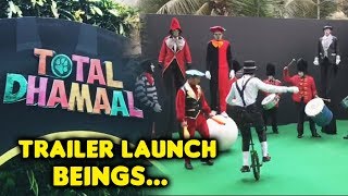 Total Dhamaal Trailer Launch Begins  LIVE CIRCUS  Ajay Devgn Anil Kapoor Arshad Warsi Madhuri [upl. by Neidhardt]