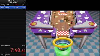 livesplit race 1Dolphin 2409Mario Party 6 Solo Mode Speed RunAll Cleared Boards [upl. by Bathsheba]