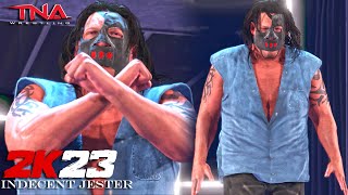 WWE 2K23 Abyss TNA w Down In The Catabombs Entrance Theme and Graphics Pack  WWE 2K23 Mods [upl. by Yrtneg]