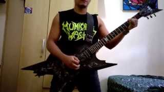 Municipal Waste Youre cut off guitar cover [upl. by Annoya]