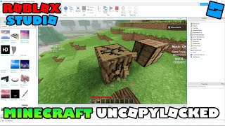 ROBLOX MINECRAFT UNCOPYLOCKED FIXED  SAVING [upl. by Dripps198]