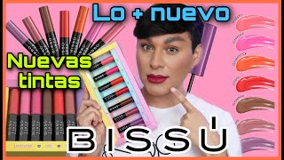 NUEVAS TINTAS DE BISSU  PARA LABIOS Y MEJILLAS  funciona como realmente dice 🧐😓 [upl. by Plank541]