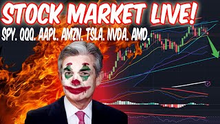 NVDA EARNINGS LIVE GME amp AMC SQUEEZE Stock Market Live [upl. by Goodspeed]