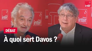 À quoi sert Davos  Avec Jacques Attali et Eric Coquerel [upl. by Tu201]