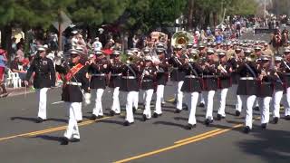 1st Marine Division Band  2010 Swallows Day Parade [upl. by Inuat]