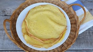 Ricetta Crepes perfette al parmigiano senza burro  Ricette che passione [upl. by Eidarb]