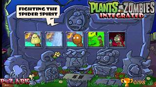 PvZ Integrated 019 l Fighting The Spider Spirit Level 11 to 15 l Link Download amp Gameplay [upl. by Nace693]