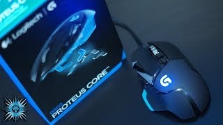 Logitech G502 Proteus Core Tunable Gaming Mouse Unboxing amp Overview [upl. by Yenhoj]