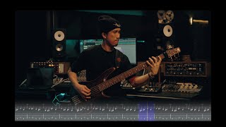 ThousandYard Glare  Bass Playthrough [upl. by Katzir587]