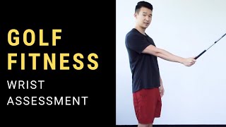 Golf Fitness  Wrist Assessment RadialUlnar Deviation Assessment  Joetherapy [upl. by Tami]