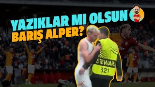 BARIŞ ALPER VE STAT GÖREVLİSİ OLAYI galatasaray [upl. by Iretak]